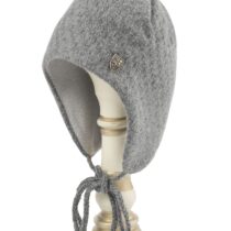 Шапка двойная с завязками для мальчика