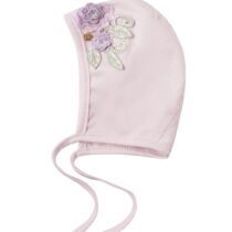 Чепчик с вышитыми цветами