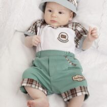 Шорты трикотажные с отворотами