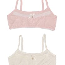 Топ с кружевом, 2шт.