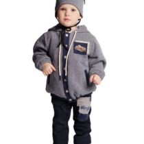 Шапочка для мальчика двойная