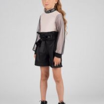 Шорты трикотажные под кожу