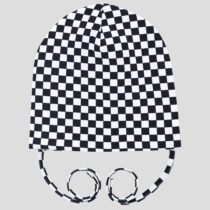 Шапка трикотажная, фирменный принт