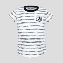 Футболка в полоску, голубой