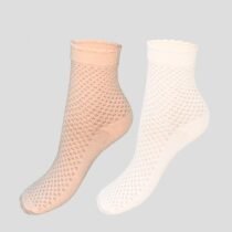 Носки детские ажур с пикотом