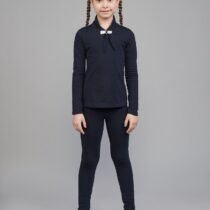 Брюки-лосины д/дев, черный