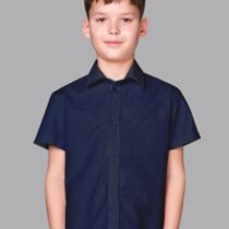 Сорочка верхняя слим c коротким рукавом