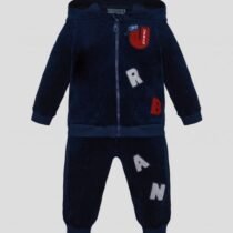 Костюм велюровый с буквами