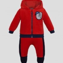 Костюм велюровый с декорами