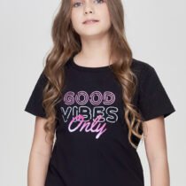 Джемпер-футболка с неоновым принтом