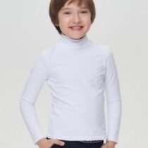 Водолазка Колледж-белый