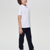 Брюки из футера,синий