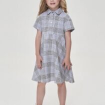 Платье трикотажное с принтом