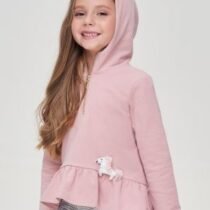 Толстовка с капюшоном и декором