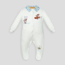 Комбинезон с принтом и декором