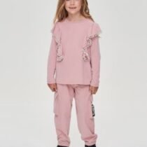 Брюки-карго трикотажные