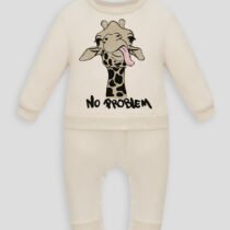 Комбинезон с объемной аппликацией