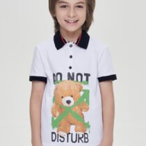 Джемпер с воротником типа поло