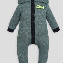 Комбинезон из футера с декором