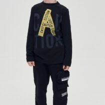 Лонгслив с принтом