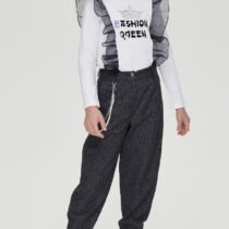 Брюки из костюмной ткани