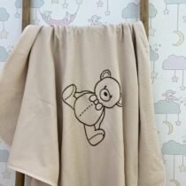 Бежевый плед