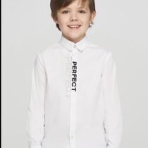 Сорочка нарядная с принтом