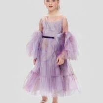 Платье нарядное с арт-рукавами