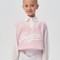 Блузка в комплекте с жилетом