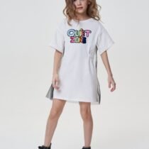 Туника комбинированная с декором