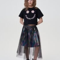 Юбка из сетки