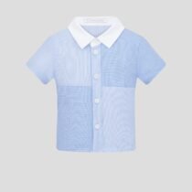 Сорочка нарядная в полоску