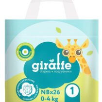Подгузники LOVULAR GIRAFFE NB 0-4 кг