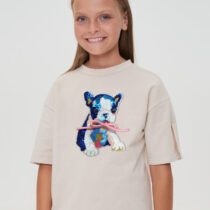 Футболка с декором