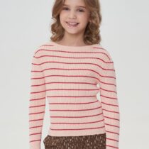 Свитер вязаный трикотажный