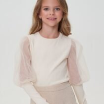 Джемпер из трикотажа