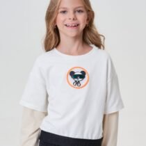 Лонгслив с декором