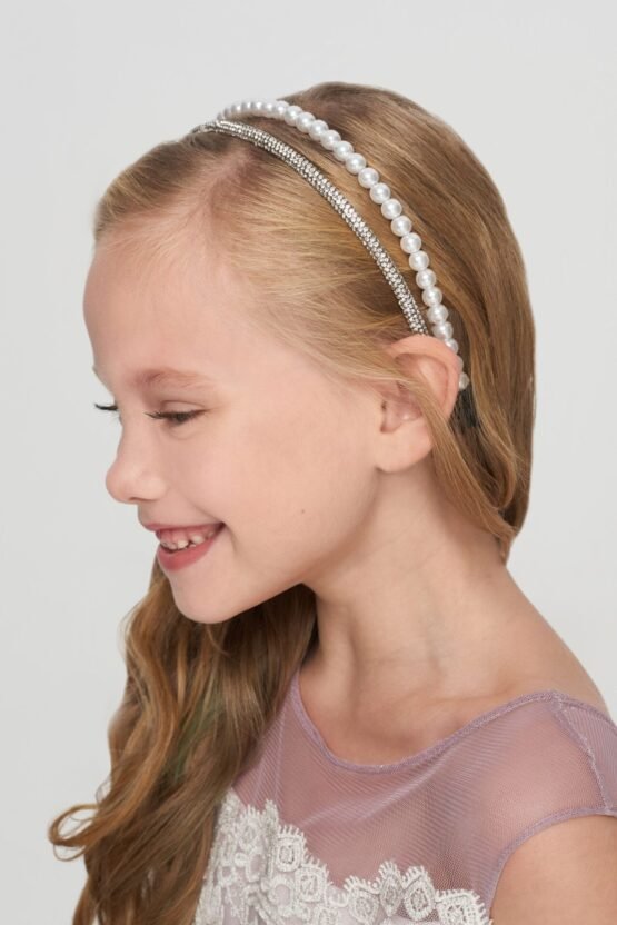 Ободок с жемчугом
