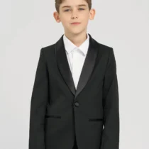 Դասական սմոքինգ բաճկոն՝ ատլասե եզրագծով