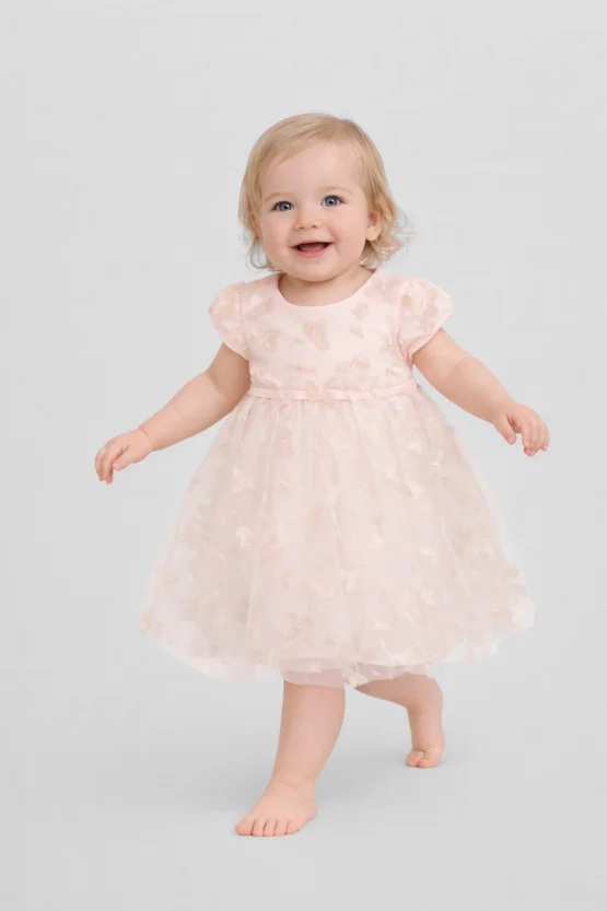 Թիթեռներով տոնական զգեստ