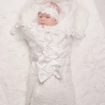 Конверт-плед кружевной