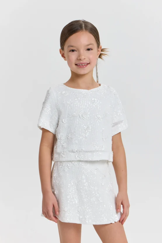 Բլուզ փայլերով